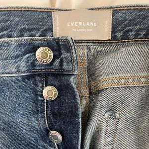 Hardly Worn Distressed Everlane Cheeky Jean